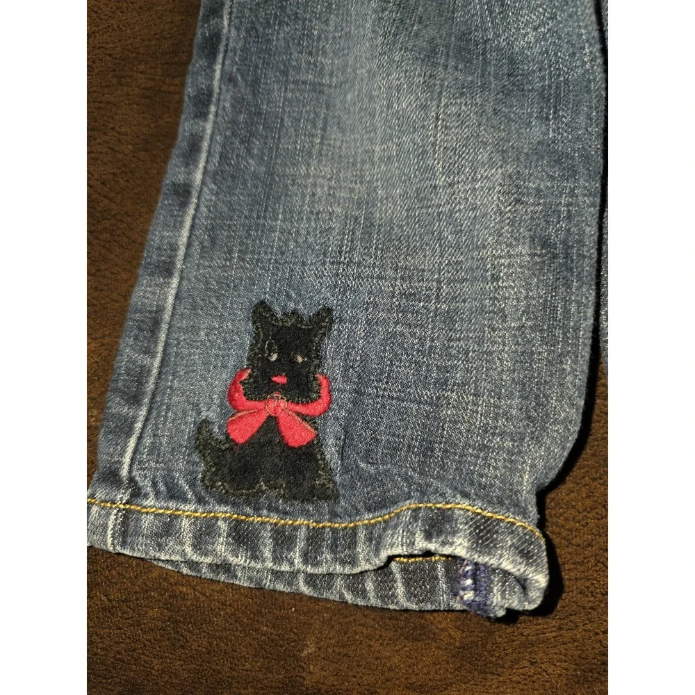 Gymboree holiday‎ friends scottie dog it's rudd being cute top jeans 6 12 months